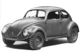 [thumbnail of 1942 VolksWagen 4WD Beetle Type 87 Leichte Kavallerie f3q B&W.jpg]